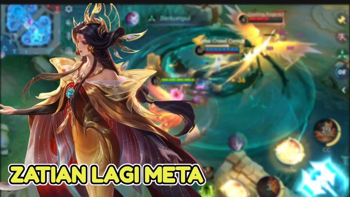 Sakit Banget Damage Hero Zatian Mobile Legends