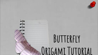 Paper Butterfly Origami Tutorial
