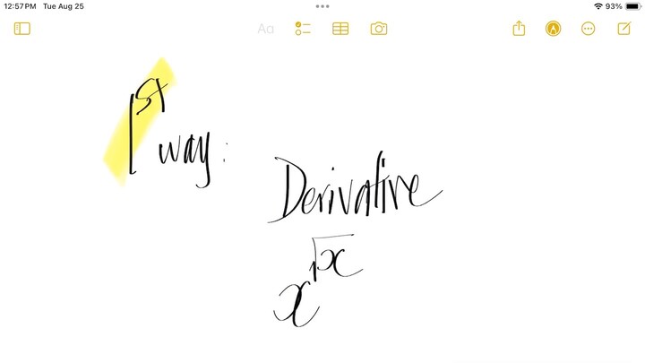 1st way: Derivative x^sqrt(x)