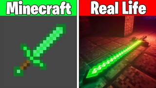 Realistic Minecraft | Real Life vs Minecraft | Realistic Slime, Water, Lava #195