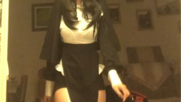 Simply try the nun cosplay