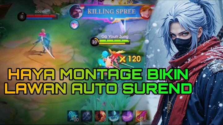 HAYA MONTAGE BIKIN LAWAN AUTO SUREND