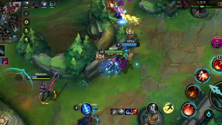 Corki Quadra Kill Sheeesh