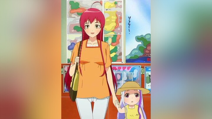 Mama emi😖 anime animeedit hatarakumaousama pyrosq saikyosq fyp