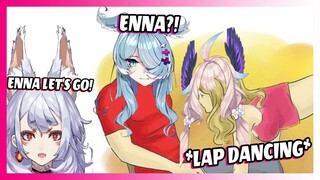 Elira Tells Story of Getting a Lap Dance by Enna When They Meet IRL