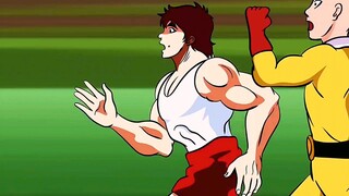 刃牙拜师琦玉学到无敌的变强方式，直接吊打父亲勇次郎”！