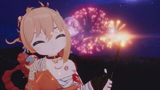 [Genshin Impact / Xiaogong] Này, nhìn kìa, có pháo hoa!