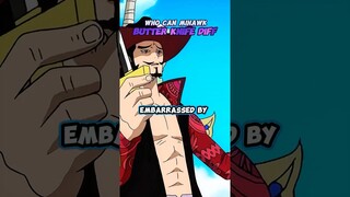 The Strongest Character that Mihawk can No Diff!!! #onepiece #mihawk #anime