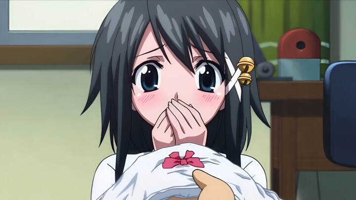 She worked really hard to join her crush's club.