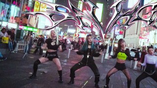 New York Times Square Cover Dance｜aespa - Savage｜KPOP IN PUBLIC- TIMES SQUARE