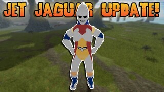 JET JAGUAR UPDATE IS HERE! | JET GAMEPLAY | Roblox Kaiju Universe