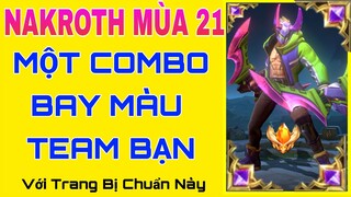 Nakroth mùa 21 | Cách chơi + Lên đồ + Bảng ngọc Nakroth  mạnh nhất liên quân là đây ?