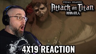 ATTACK ON TITAN 4X19 REACTION ''Two Brothers'' Shingeki No Kyojin