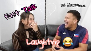 FAST TALK with my Fiancée / Just for fun lang mga idol.