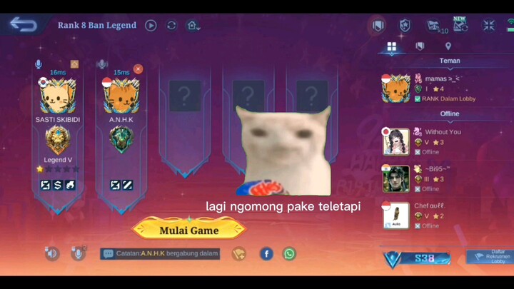 when main kebanyakan marah"mulu