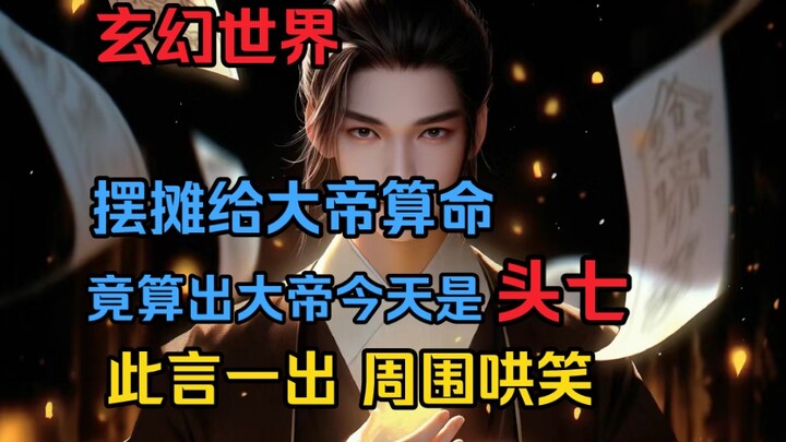 摆摊算命，大帝的今天竟然是头七