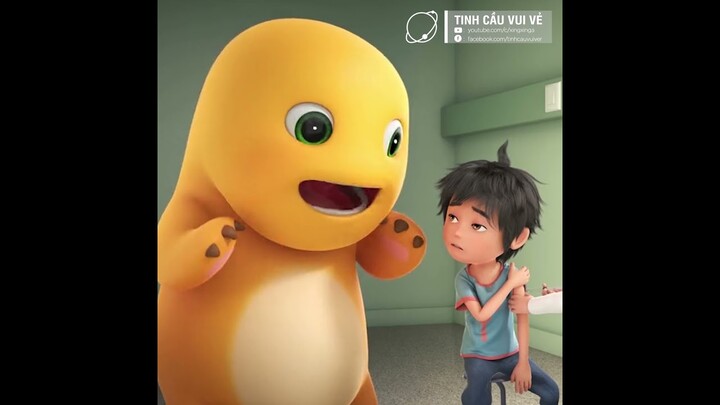 [ vietsub ] Rồng Sữa và Tiểu Thất |#13 Khi rồng Sữa đi tiêm thuốc