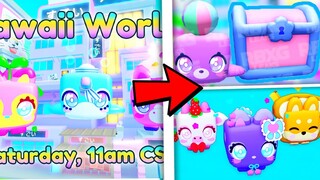 NOWY 🍓KAWAII UPDATE🍓 w PET SIMULATOR X (NOWE ŚWIATY, JAJKA, HUGE, PETY, SKRZYNIA) | ROBLOX