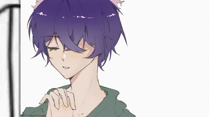 [C cat / handbook] Black cat prayer