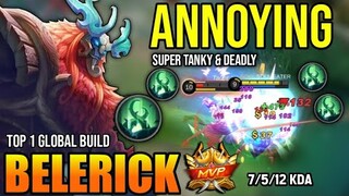 BELERICK BEST BUILD 2022 | BUILD TOP 1 GLOBAL BELERICK GAMEPLAY | MOBILE LEGENDS✓