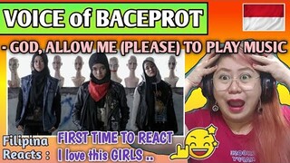 VOICE of BACEPROT - GOD, ALLOW ME (PLEASE) TO PLAY MUSIC (Music Video) || FIRST TIME TO REACT