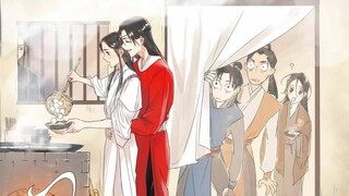 [Heaven Official's Blessing] The plot, the whole process of falling in love, the beautiful love of H