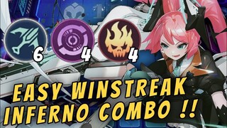 INFERNO LAYLA EASY COMBO BUT OP !! 50 WINSTREAK !! MAGIC CHESS MOBILE LEGENDS