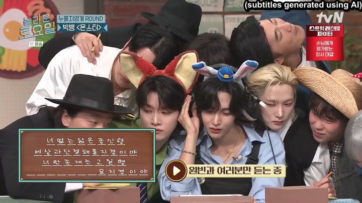 [ROUGH ENG] Amazing Saturday Ep 422 with Woonhak, Sungho (BOYNEXTDOOR) and Sungchan, Wonbin (RIIZE)