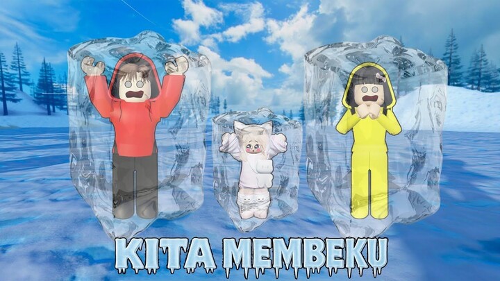 Yuta, Mio Dan Baby Celine Masuk Dunia Es Yang Beku  ROBLOX
