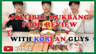 Jollibee Mukbang React and review with Korean Guys #6