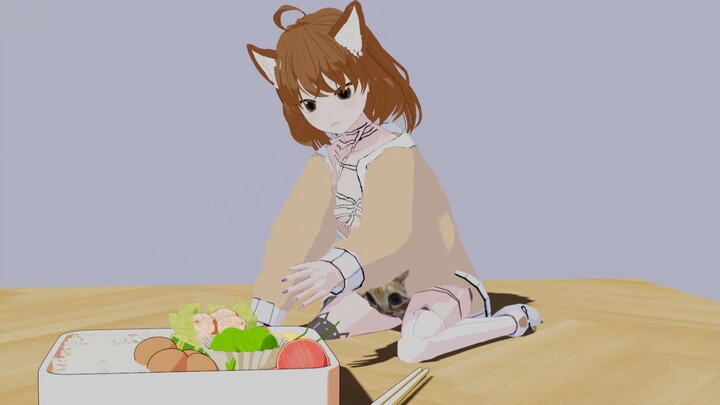 Cat Girl's Treasure: The End of Stealing the Master's Food