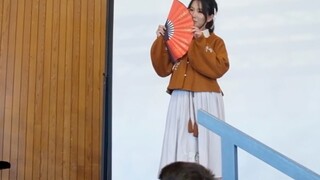 [Su Ci] Danced to "Send to the Bright Moon" at the China Day in a German high school~
