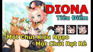 Tiêu Điểm Diona : Cấp Độ Cuối Của Dễ Thương! Cô Ấy Chỉ Muốn Giúp Bạn Nhiều Hơn | Genshin Impact