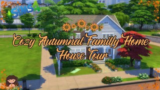 Cozy Autumn Inspired Family Home Tour 🍂🍁 //￼ The Sims 4