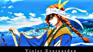 Faces of all the protagonists of Violet