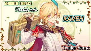 [ FANDUB INDONESIA ] Apakah kau membutuhkan bantuan Arsitek Jenius??✨| Kaveh Character Demo