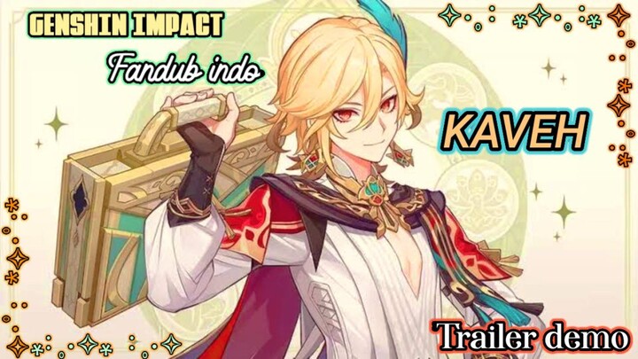 [ FANDUB INDONESIA ] Apakah kau membutuhkan bantuan Arsitek Jenius??✨| Kaveh Character Demo