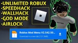 Roblox Mod Menu | v2.542.509 |✓Free Robux, God Mode Is Back!, No Ban (OP MOD) 100% Working And Safe!