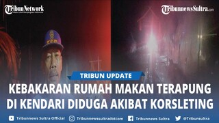 Penyebab Kebakaran Rumah Makan Terapung di Kendari Sultra, Damkar Sebut Gegara Korsleting Listrik