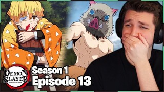 HE PROTECTED NEZUKO 😭 Demon Slayer Episode 13 REACTION (Something More Important Than Life)