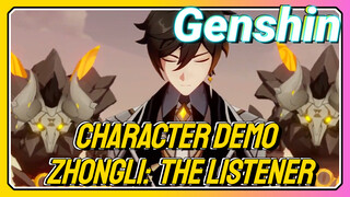 Character demo Zhongli: The Listener