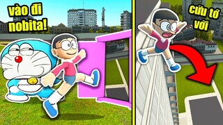 DORAEMON TROLL NOBITA BẰNG CÁNH CỬA THẦN KÌ!!