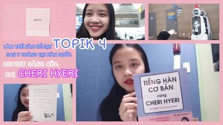 ĐẠT TOPIK 4 SAU 7 THÁNG HỌC TẬP TẠI HÀN QUỐC - REVIEW SÁCH CỦA CHỊ CHERI HYERI | Khánh Ly