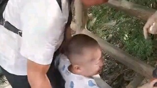 A 3-year-old grandson had candy in his hand but refused to give it to his grandmother with low blood