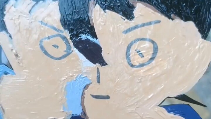 【Glass Painting】Conan & Shinichi