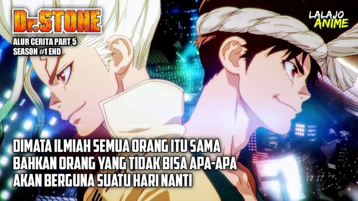 KEPERCAYAAN SEORANG AYAH _ ALUR CERITA ANIME _ DR STONE _ PART 5 SEASON 1 #END