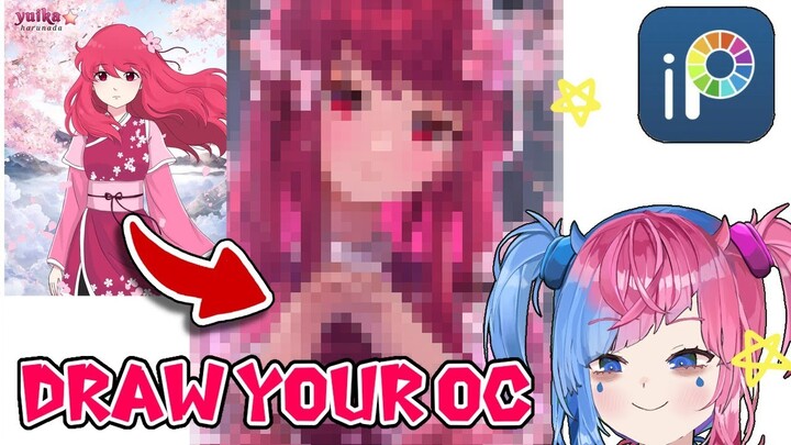 Mencoba Membuat Gadis Yang Tak Imut | GAMBARIN ORANG RANDOM EP 4【DRAW YOUR OC】
