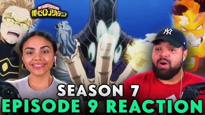 ALL FOR ONE VS HAWKS AND ENDEAVOR! | My Hero Academia Season 7 Episode 9 Reaction