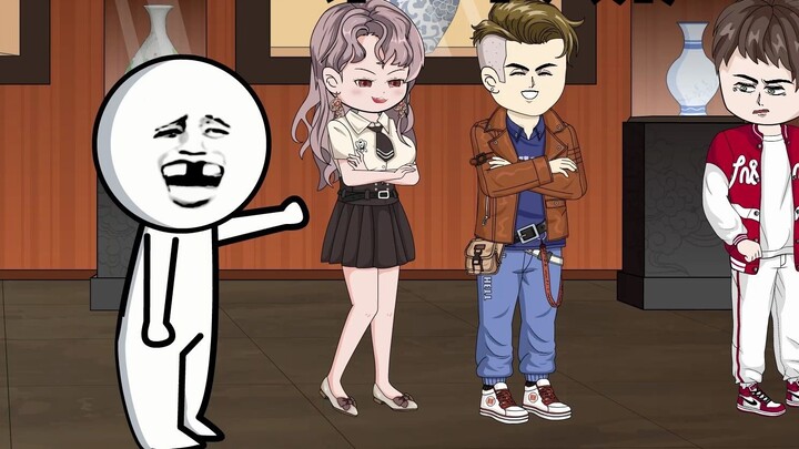 The poor guy was looked down upon when he came to the auction, but he unexpectedly possessed a price