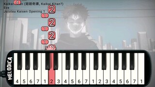 yang mau lagu jujutsu kaisen pianika